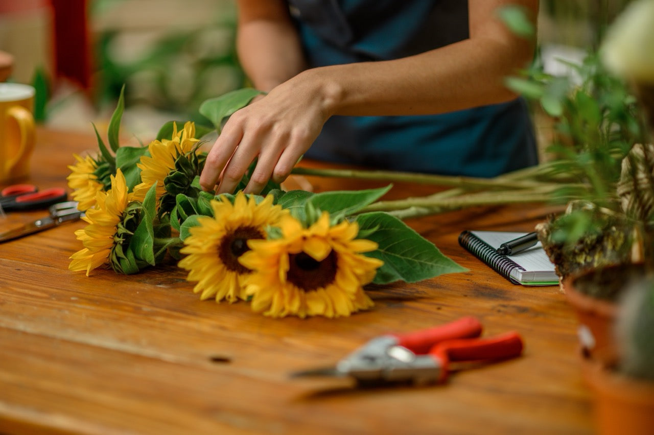 Sunflowers delivery in Ukraine 