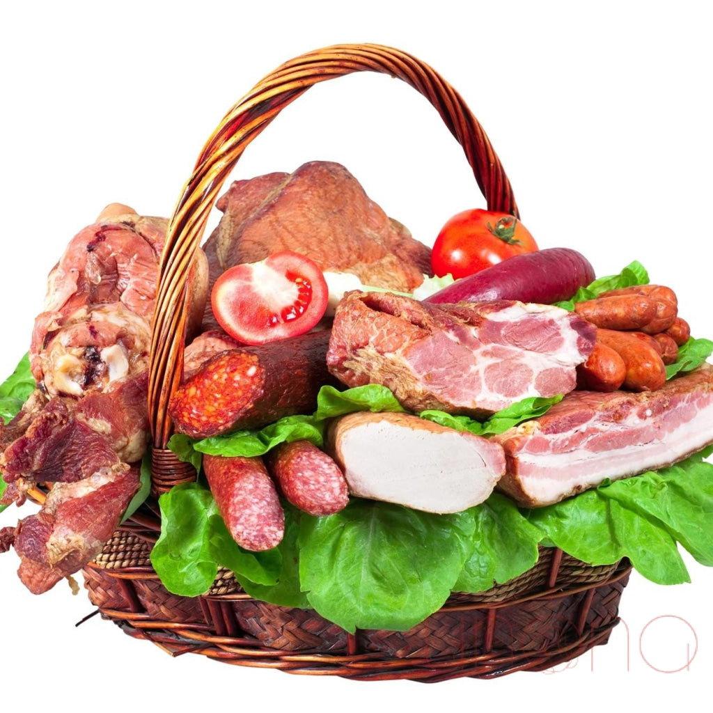Grand Smoked Meat and Vegetables Basket | Srclnhutes.