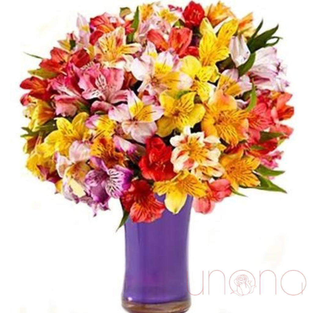 Luxurious Alstroemerias Bouquet | Srclnhutes.