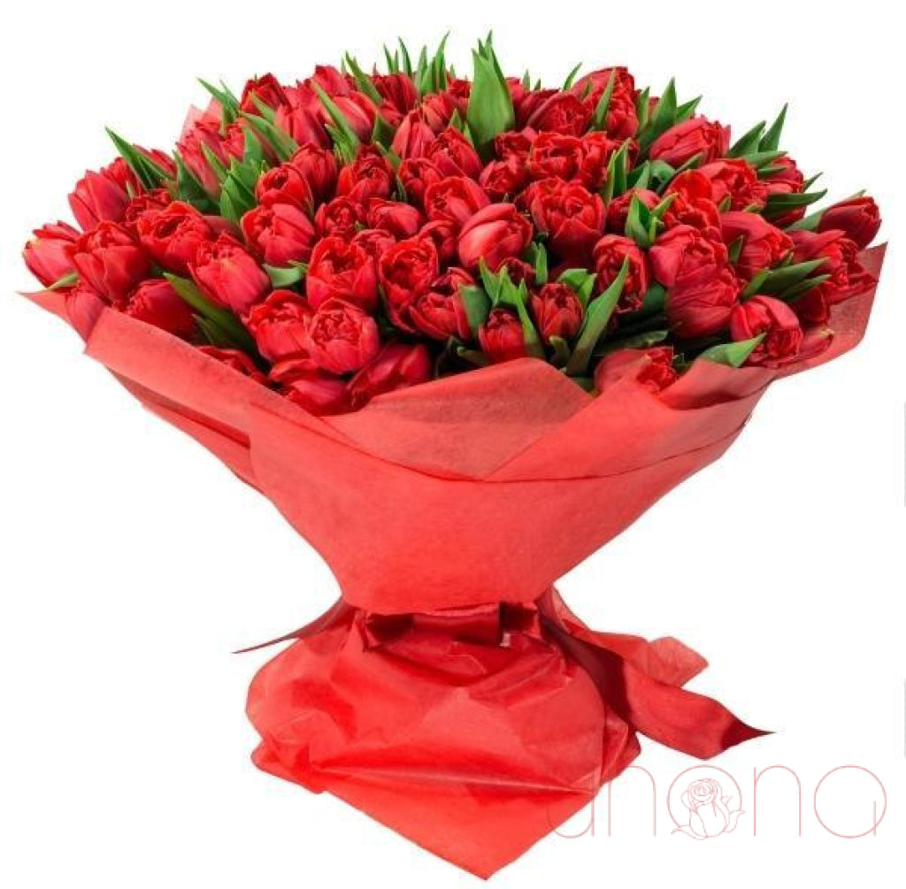 Spring Affection Tulips Bouquet | Srclnhutes.