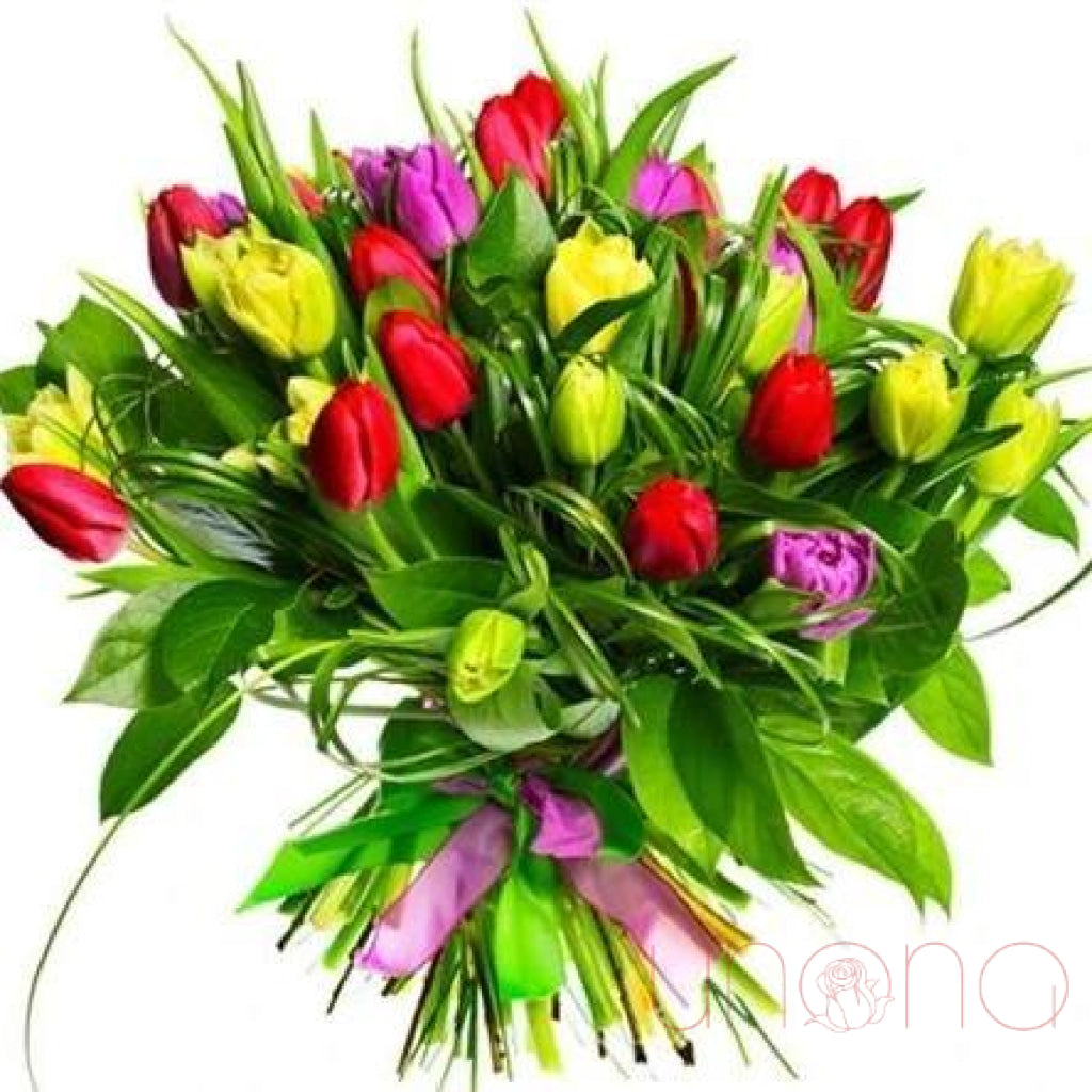 Spring Song Tulips Bouquet | Srclnhutes.