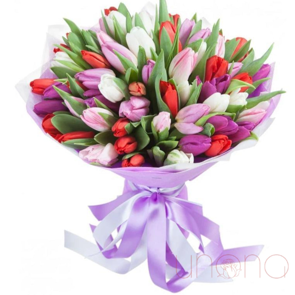 Tulip Abundance Bouquet | Srclnhutes.